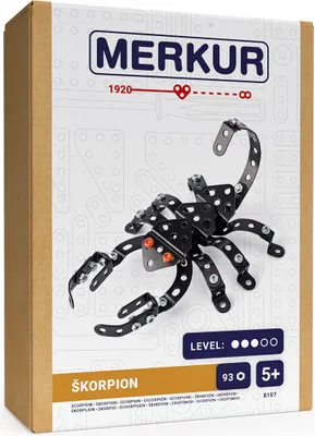 Obrázok produktu pre Merkúr - Chrobáky - Škorpión, 93 kusov