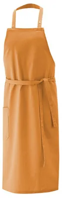 Produktbild von Exner 10620 | Latzschürze 80 x 100 cm - Farben waschbar bis 60 °C - Farbe: Terracotta - Größe: 80 x 100 cm