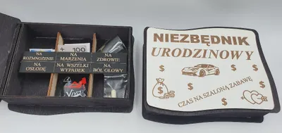 Zdjęcie produktu dla niezbędnik urodzinowy czarny