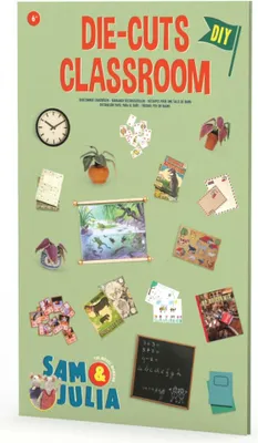 Produktbild von Sam & Julia: Mäusehaus-Miniaturgegenstände aus Papier: Klassenzimmer