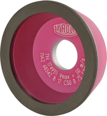 Immagine prodotto di Mola combinata diamantata TYROLIT per coperchio S0 / S0E DxTxH (mm), 100x30x20, tipo: D64