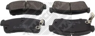 Produktbild von MAPCO 6251 Bremsbeläge Satz Vorne für DAIHATSU SIRION (M3) für SUBARU JUSTY IV