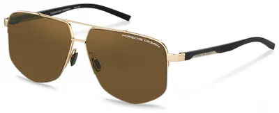 Produktbild von Porsche Design P8943 Gold, black 63/12/145 Herren Sonnenbrillen