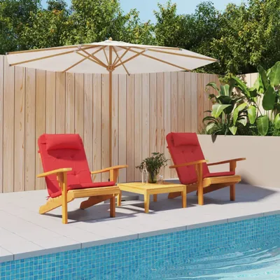 Produktbild von The Living Store Adirondack-Auflagen 2 Stk. Rot Oxford-Gewebe