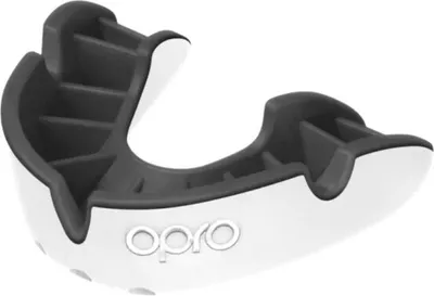 Image de Protège-dents Opro Silver Superior Fit - Blanc / Noir