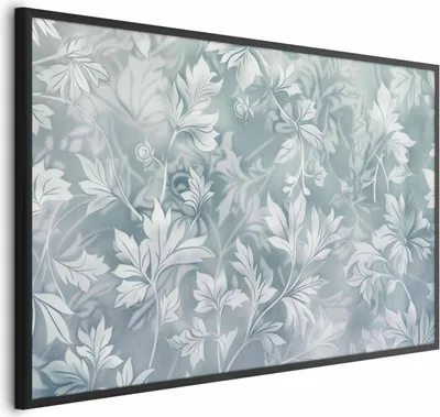 Produktbild von Posterpapier Poster - Worn Floral Patterns in Muted Turquoises 90x60 cm Muster f-H-10014-ao-a