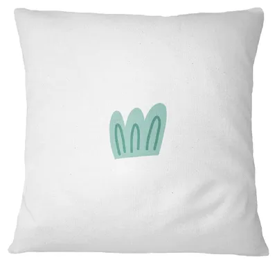 Dekokissenbezug 45x45 cm, weiß, Polyester, mit Reißverschluss