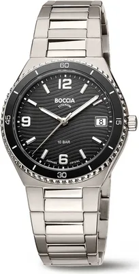 Produktbild von Boccia Damen Armbanduhr 3367-03 Titan Ceramic schwarz
