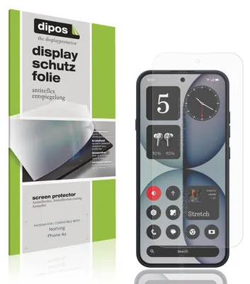 Immagine prodotto di 4x Pellicola Protettiva per Nothing Phone 4a Protezione Schermo Antiriflesso dipos
