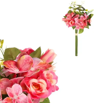 Obrázek produktu pro Autronic Růže a hortenzie KUY085 PINK