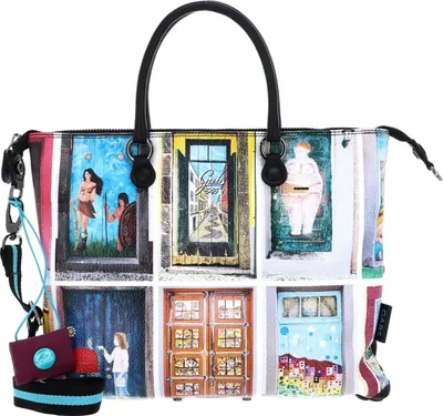 Produktbild von Gabs Leder Schultertasche G3 Plus Holiday Bag Liberty bunt