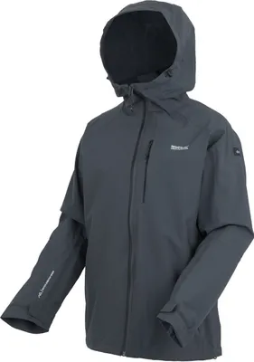 Produktbild von Regatta Birchdale II Funktionsjacke Damen mit Kapuze, Farbe:Seal Grey, Größe:36