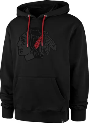 Produktbild von NHL Chicago Blackhawks Hoody Color Detail Burnside Kaputzenpullover hooded sweater Pullover Schwarz (XL)