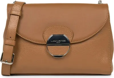 Image de Lancaster Sac trotteur A rabat avec fermoir Pia Camel