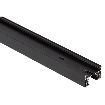 Image de RACCORDEMENT 1 phase en saillie SEVA Track 1m, 220-240 V AC, IP20 noir EDO777408 EDO