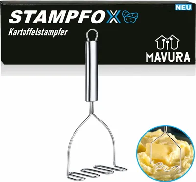 Immagine prodotto di STAMPFOX schiacciapatate in acciaio inox Schiacciapatate Schiacciapatate