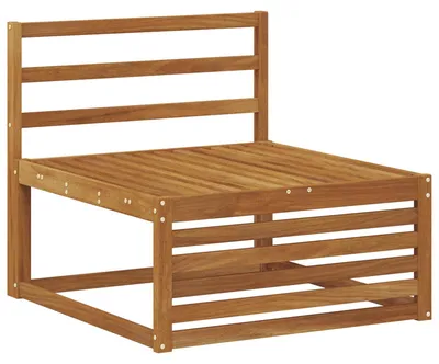 Immagine prodotto di vidaXL Divano da esterno in legno massello di acacia naturale 79 x 83 x 73 cm
