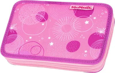 Produktbild von McNeill Federmäppchen Pencil Case with Two Compartments Pinky rosa