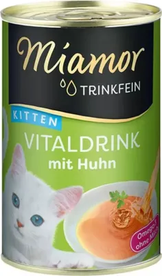 Produktbild von Miamor 135mlx24 Trinkfein Vitaldrink Kitten mit Huhn