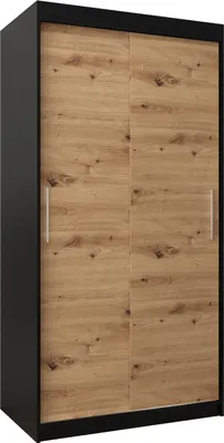 Produktbild von Kleiderschrank, Schiebetürenschrank Schlafzimmer, Schrank TOKYO 100 cm