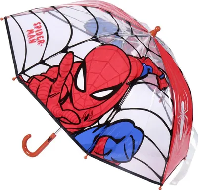 Productafbeelding van Spiderman paraplu? 71 cm. Lichtgewicht koepelparaplu voor regenachtig weer