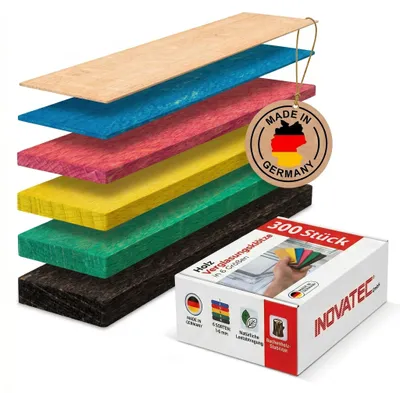 Produktbild von 300 x INOVATEC Holz Verglasungsklötze 80 x 24 im Karton