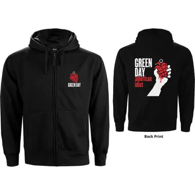 Produktbild von Green Day - American Idiot Ladies XX-Large Hoodie - Schwarz
