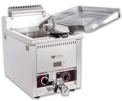 Produktbild von Beeketal Gastronomie Gas Friteuse Fritteuse , Variante:BGF-13