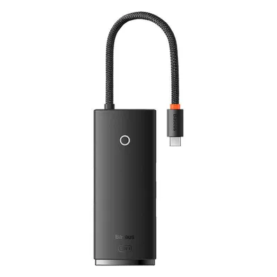 Productafbeelding van Baseus Lite 5-in-1 USB-C Hub - 4K HD - 100 Watt opladen - Docking station - Zwart