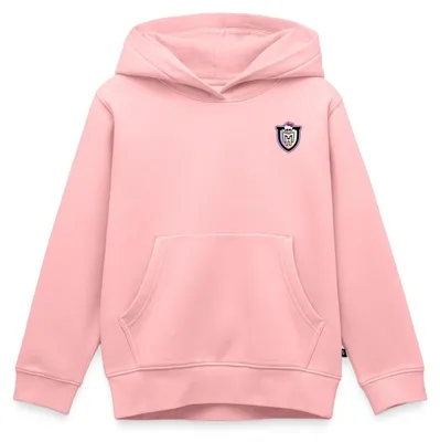 Produktbild von Spreadshirt Monster High™ Brustlogo Mit Totenkopf Kinder Premium Hoodie, 146/152 (10 Jahre), Rosa