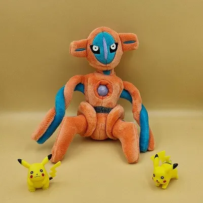 Zdjęcie produktu dla Pluszak Pokemon Deoxys – pluszowa zabawka Deoxys o wysokości 18 cm
