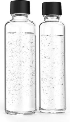 Zdjęcie produktu dla Akcesoria do uzdatniania wody Sodapop 10026033 Zestaw szklanych butelek (600 ml + 850 ml) dla Logan