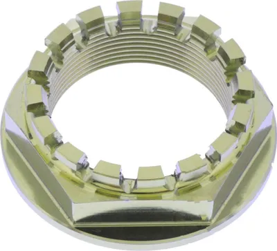 Produktbild von Achsmutter JMP M33x1,25mm Titan gold