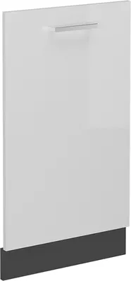 Produktbild von Frontblende Vicco R-Line Weiß Hochglanz 45 cm ohne Arbeitsplatte, Model 54459