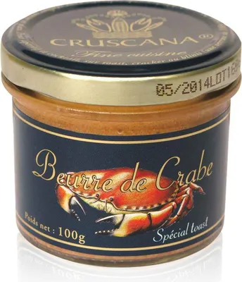 Produktbild von Cruscana Krabbenbutter - Beurre de Crabe (100g)