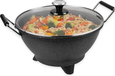 Image de Princess 162389 Wok électrique - 7 l - noir - aluminium - 250 °C - 1400 W - 220 - 240 V (01.162389.01.001)