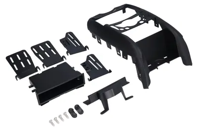 Image de Adaptateur pour cadre radio CD DVD 2DIN Remplacement de garniture de tableau de bord pour MINI Hatch II R56 2006-2014