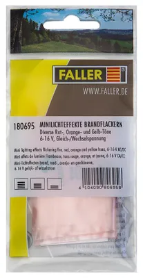 Produktbild von Faller 180695 - H0 / TT / N Minilichteffekte Brandflackern - Neu