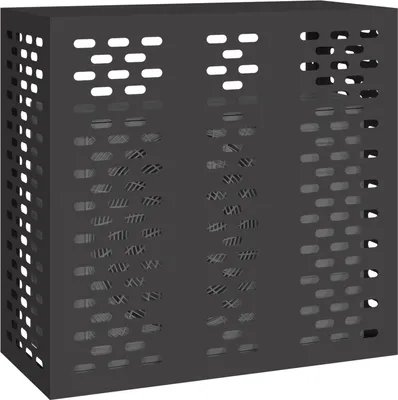Produktbild von Möbel Klimaanlagenabdeckung Schwarz 110x50x105 cm - Klima- & Heizgeräte Zubehör Neu92376