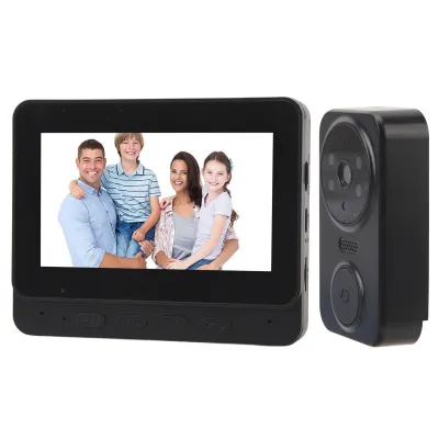 Produktbild von Wireless Video Türgong, 1080P Nachtsicht, 2-Wege-Sprachkommunikation, Für Sicherheit zu Hause