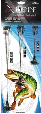 Produktbild von Mikado X-plode Zg11-056 Vorfachschnüre Golden  Golden One Size
