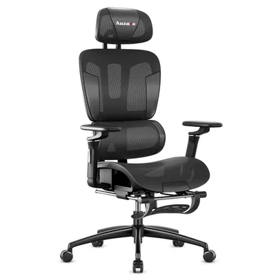 Immagine prodotto di Sedia Da Gioco Ergonomica Poggiapiedi Per Computer Huzaro