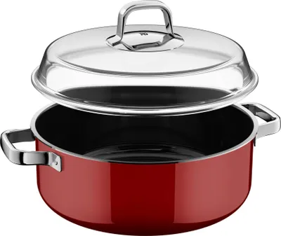 Obrázek produktu pro Fusiontec Mineral Pro, hrnec s poklicí, 28 cm, Passion Red