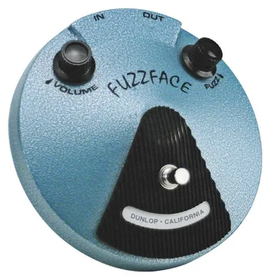 Produktbild von Fuzz-Effektpedal für Gitarre mit authentischem Vintage-Design
