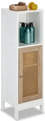 Produktbild von Badezimmerschrank mit Rattantür