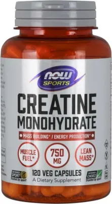 Imagen del producto de NOW Foods Suplementos dietéticos Creatine Monohydrate 750 MG, BI4561