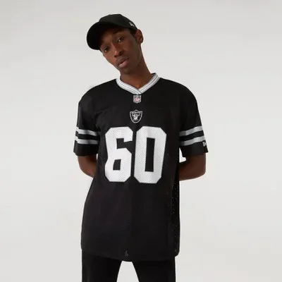 Produktbild von New Era Nfl Mesh Las Vegas Raiders Kurzarm-t-shirt Schwarz M Herren Schwarz M