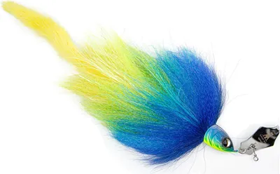 Produktbild von BIM Tackle Chacha Bait Jr. Bladed Bucktail Jig Chart Blue