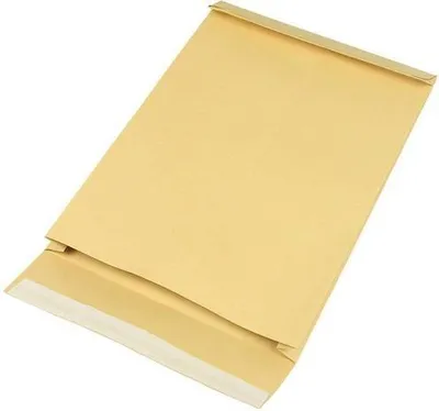 Produktbild von Seitenfaltentasche Maße 229x324 C4 Faltenbreite40mm braun SK-Verschluss TRANSPAK