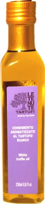 Produktbild von Le Tenute Tartufi - Weißes Trüffel Würzöl - 250 ml Glasflasche für Pasta Risotto Bruschetta Fleisch Fisch Eier